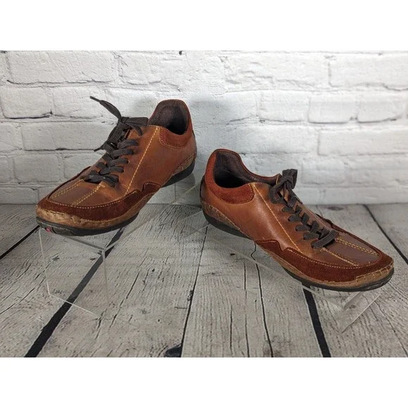 Pikolinos Brown Leather Lace Up Comfort Moc Toe Casual Loafers Size 11 / 44 Amazon.com | Loafers Leather San Telmo for Man Brandy  main image 4